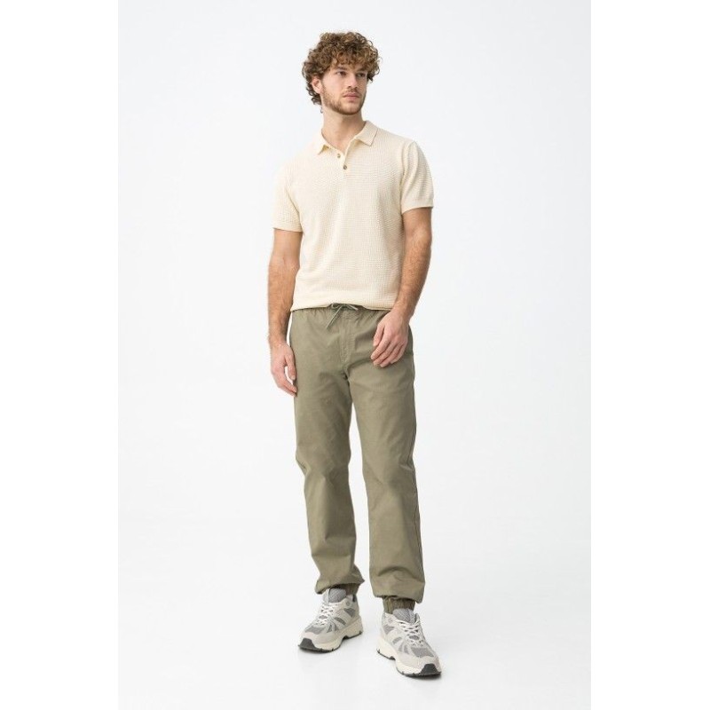 Pantalón jogger hombre verde kaki | Tiffosi