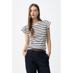 Camiseta marinera mujer manga volante | Tiffosi