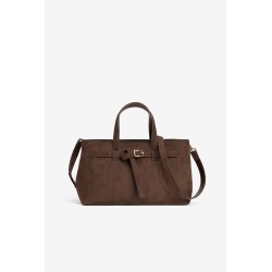 Bolso marrón mujer con bandolera | Vilanova