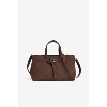 Bolso marrón mujer con bandolera | Vilanova