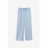 Pantalón fluido azul claro mujer | Pantalón cómodo verano