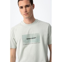 Camiseta Tiffosi hombre verde | Camiseta casual manga corta