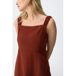 Vestido largo Tiffosi mujer | Vestido lino verano elegante