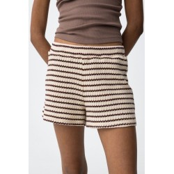 Short punto mujer rayas | Short verano cómodo