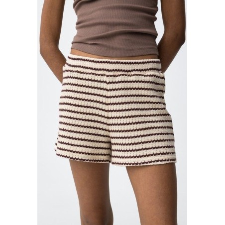 Short punto mujer rayas | Short verano cómodo