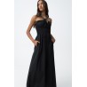 Vestido negro Tiffosi mujer | Vestido verano elegante