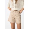 Short beige mujer vaquero | Pantalón corto Tiffosi