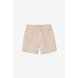 Short beige mujer vaquero | Pantalón corto Tiffosi