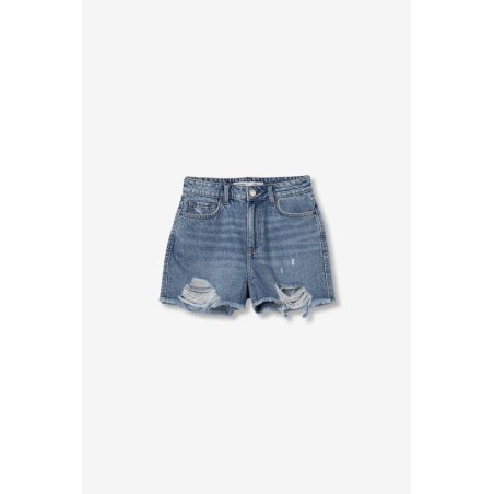 Short vaquero roto mujer denim Tiffosi pantalón corto verano