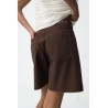 Short marrón mujer vaquero | Pantalón corto Tiffosi