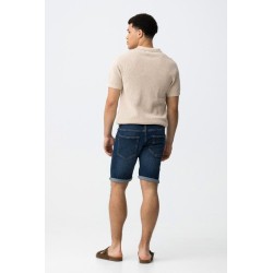 Short vaquero hombre azul oscuro | Pantalón corto Tiffosi