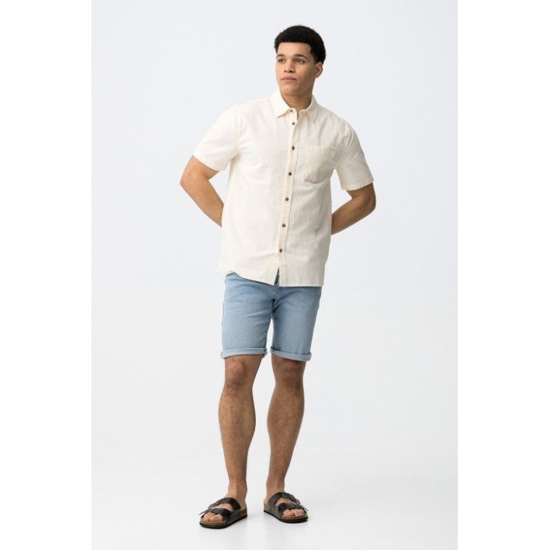 Short vaquero hombre azul claro | Pantalón corto Tiffosi