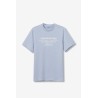 Camiseta hombre estampada azul y blanca | Tiffosi