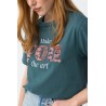 Camiseta verde estampada TIFFOSI mujer | La Petite By Rebeca