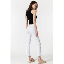 Jeans blancos flare TIFFOSI mujer | La Petite By Rebeca