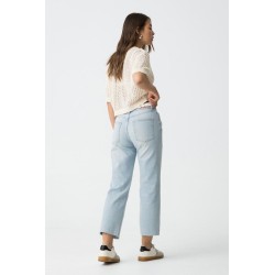 Jeans wide leg claros TIFFOSI mujer | La Petite By Rebeca