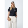 Camiseta azul marino TIFFOSI mujer | La Petite By Rebeca