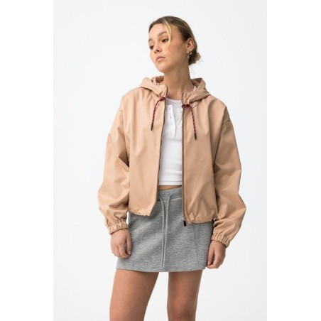 Chaqueta beige deportiva TIFFOSI mujer | La Petite By Rebeca