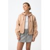 Chaqueta beige deportiva TIFFOSI mujer | La Petite By Rebeca