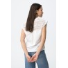 Camiseta blanca crochet TIFFOSI mujer | La Petite By Rebeca