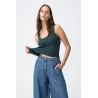 Top canalé verde TIFFOSI mujer | La Petite By Rebeca