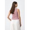 Top canalé rosa TIFFOSI mujer | La Petite By Rebeca