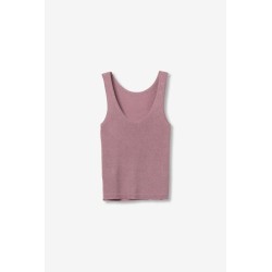 Top canalé rosa TIFFOSI mujer | La Petite By Rebeca