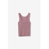 Top canalé rosa TIFFOSI mujer | La Petite By Rebeca