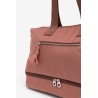 Bolso shopper rosa multifunción Vilanova para mujer