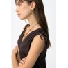 Top marrón TIFFOSI mujer | La Petite By Rebeca