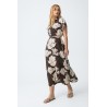 Vestido largo estampado flores mujer TIFFOSI | La Petite By Rebeca