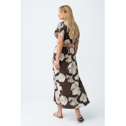 Vestido largo estampado flores mujer TIFFOSI | La Petite By Rebeca