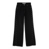 Vaqueros Negros Wide Leg Mujer | TIFFOSI