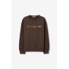 Sudadera Marrón con Mensaje Mujer | TIFFOSI