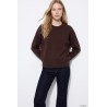 Jersey Marrón Chocolate Mujer | TIFFOSI