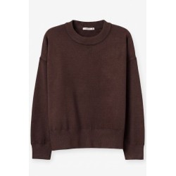 Jersey Marrón Chocolate Mujer | TIFFOSI