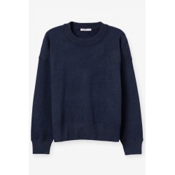 Jersey Azul Marino de Punto Mujer | TIFFOSI