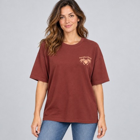 Camiseta Oversize Teja Mujer | TIFFOSI