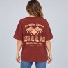 Camiseta Oversize Teja Mujer | TIFFOSI