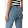 Jeans mujer Tiffosi SARAH_4 | Vaqueros anchos con bolsillos de parche