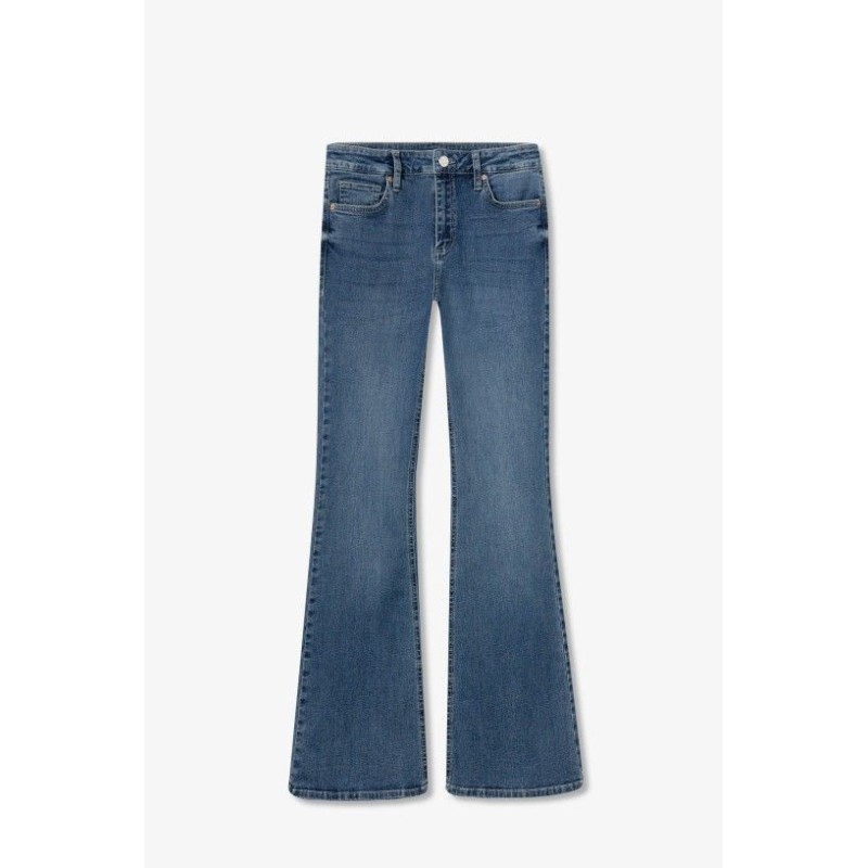 Jeans mujer Tiffosi ZOE_53 | Vaqueros acampanados de tiro alto