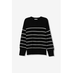 Jersey a rayas relaxed fit | Margaret_2 TIFFOSI