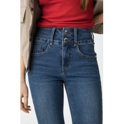 Pantalones vaqueros push up de mujer TIFFOSI modelo Double Up 528 color azul