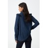 Camisa West de Tiffosi – Camisa vaquera con volantes mujer | La Petite Sophie