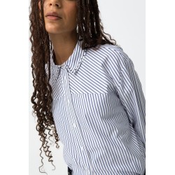 Camisa Iceberg de Tiffosi con rayas azul marino – La Petite Sophie