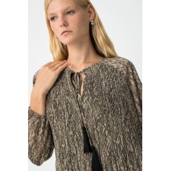 Vestido Pop de Tiffosi – Estampado plisado corto mujer | La Petite Sophie