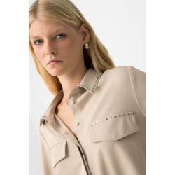 Camisa Alperce con detalles metálicos – Tiffosi | La Petite Sophie
