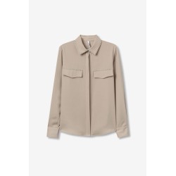Camisa Alperce con detalles metálicos – Tiffosi | La Petite Sophie