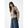 Blusa Carmilde fluida estampada – Tiffosi | La Petite Sophie