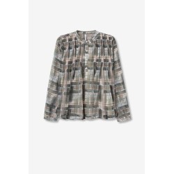 Blusa Carmilde fluida estampada – Tiffosi | La Petite Sophie